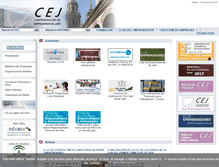 Tablet Screenshot of cej.es